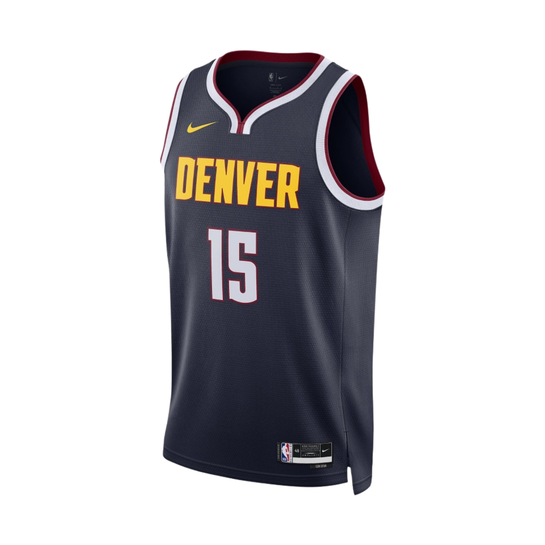 나이키 니콜라 요키치 덴버 너기츠 아이콘 에디션 2022/23 NBA 스윙맨 저지 컬리지 네이비(Nike Nikola Jokic Denver Nuggets Icon Edition 2022/23 NBA Swingman Jersey College Navy)