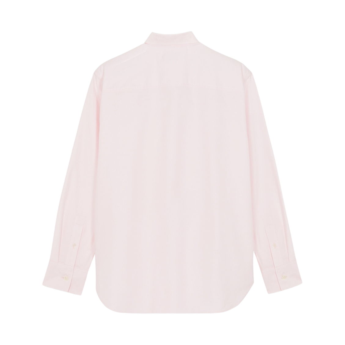 (W) 메종 키츠네 폭스 자수 클래식 셔츠 라이트 핑크((W) Maison Kitsune Fox Embroidery Classic Shirt Light Pink) - 2