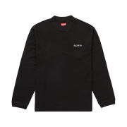 Supreme Mock Neck L/S Top Black