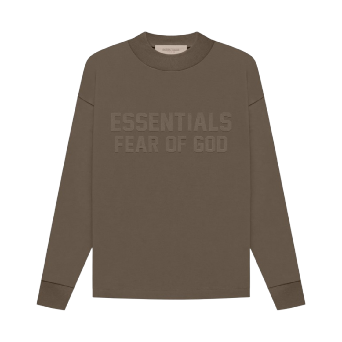 (키즈) 에센셜 롱슬리브 티셔츠 우드 - 22FW((Kids) Essentials Long Sleeve T-Shirt Wood - 22FW) - 1