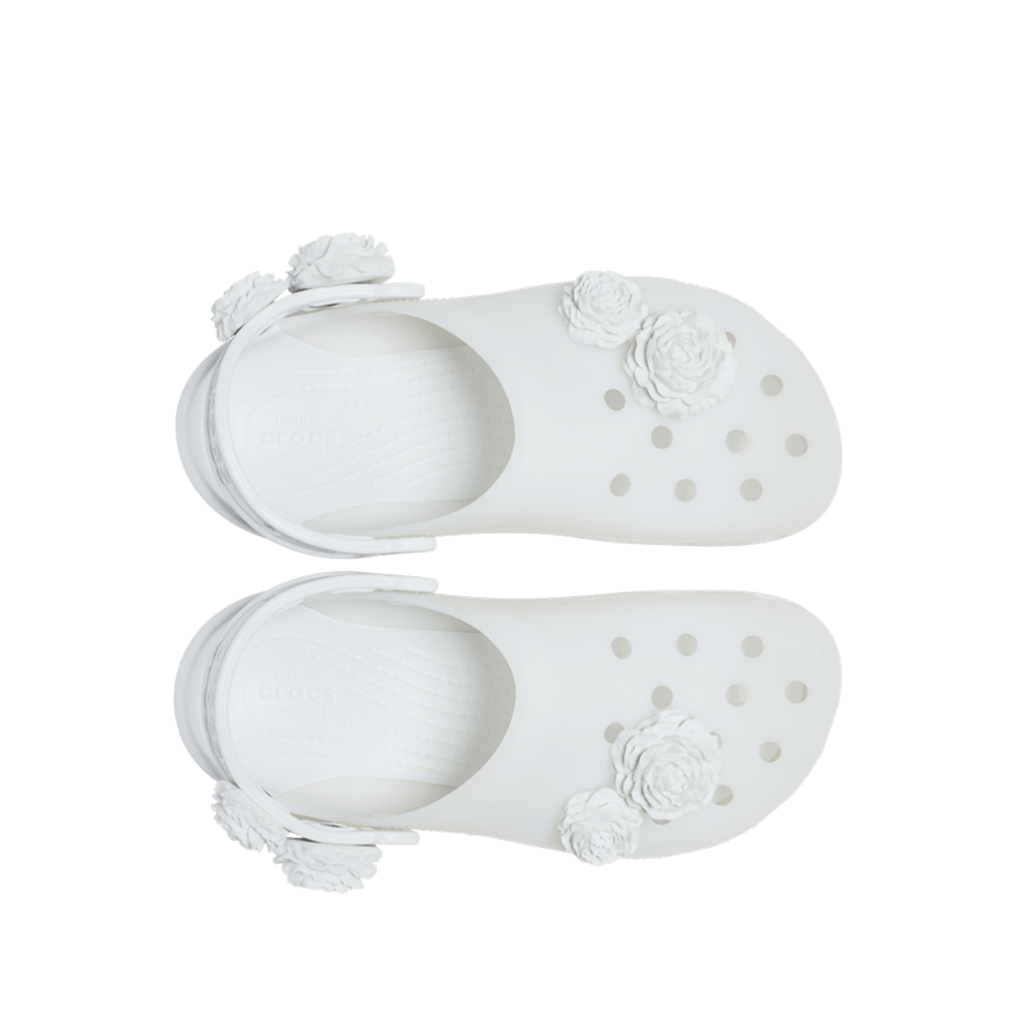 크록스 클래식 프로스티드 부케 클로그 엘리펀트(Crocs Classic Frosted Bouquet Clog Elephant) - 2