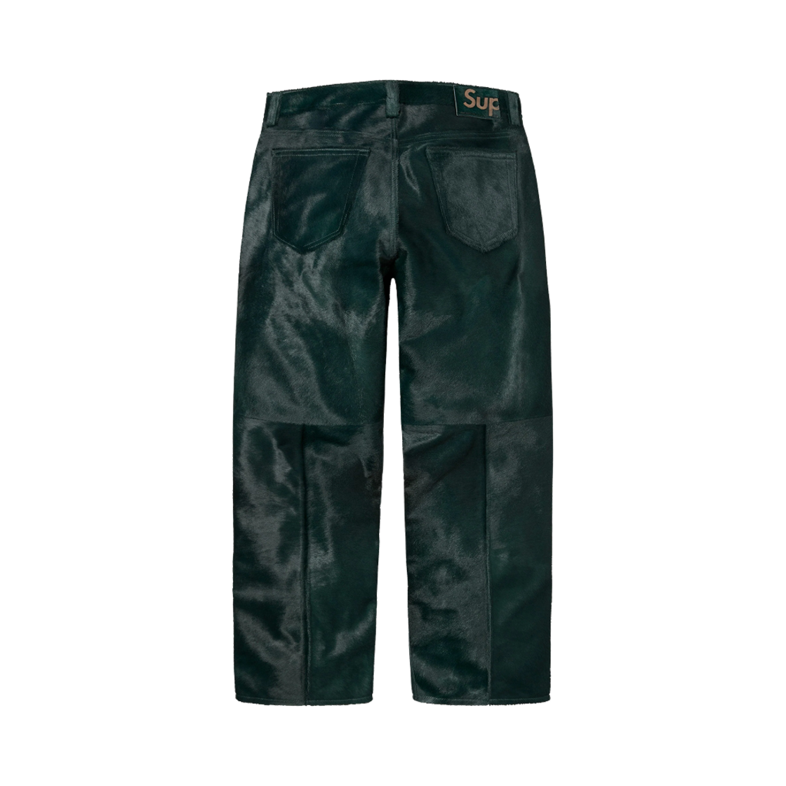 슈프림 포니헤어 루즈 핏 5-포켓 진 그린 - 25SS(Supreme Ponyhair Loose Fit 5-Pocket Jean Green - 25SS) - 2
