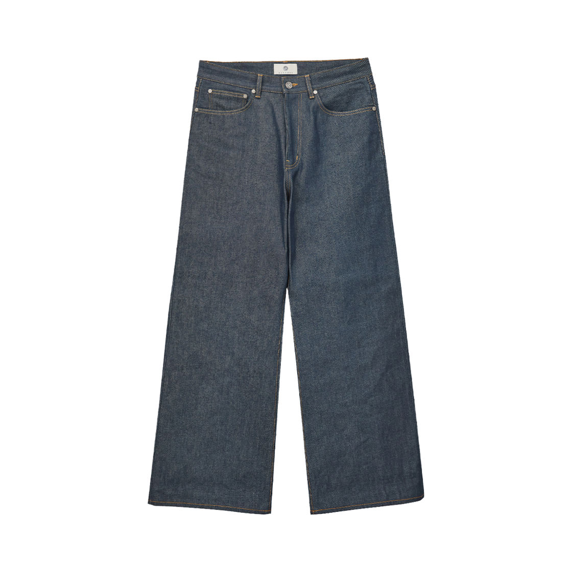 25SSDE03ID Woodman British Wide Raw Denim Indigo
