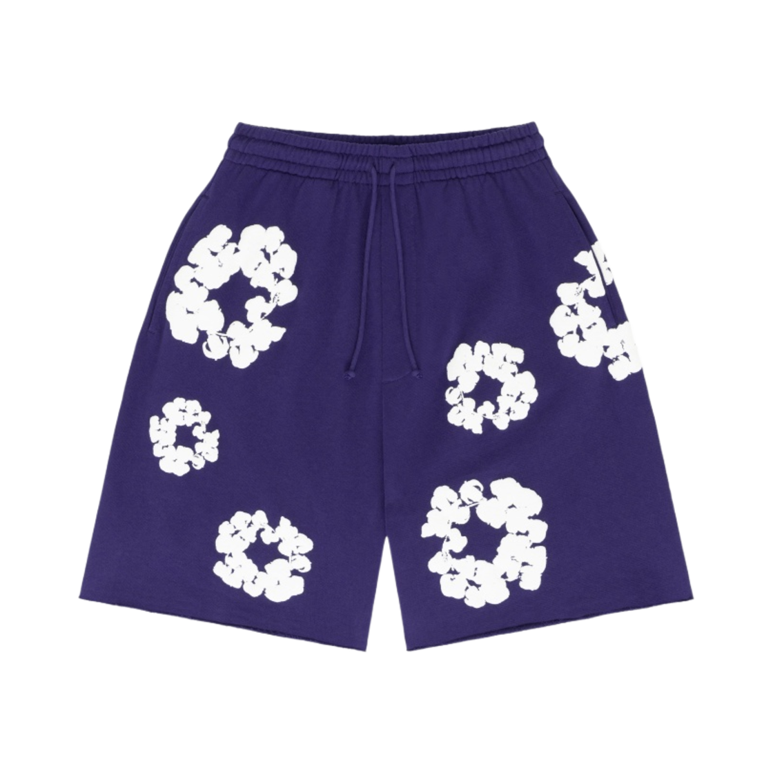 데님 티어스 더 코튼 리쓰 쇼츠 퍼플(Denim Tears The Cotton Wreath Shorts Purple)