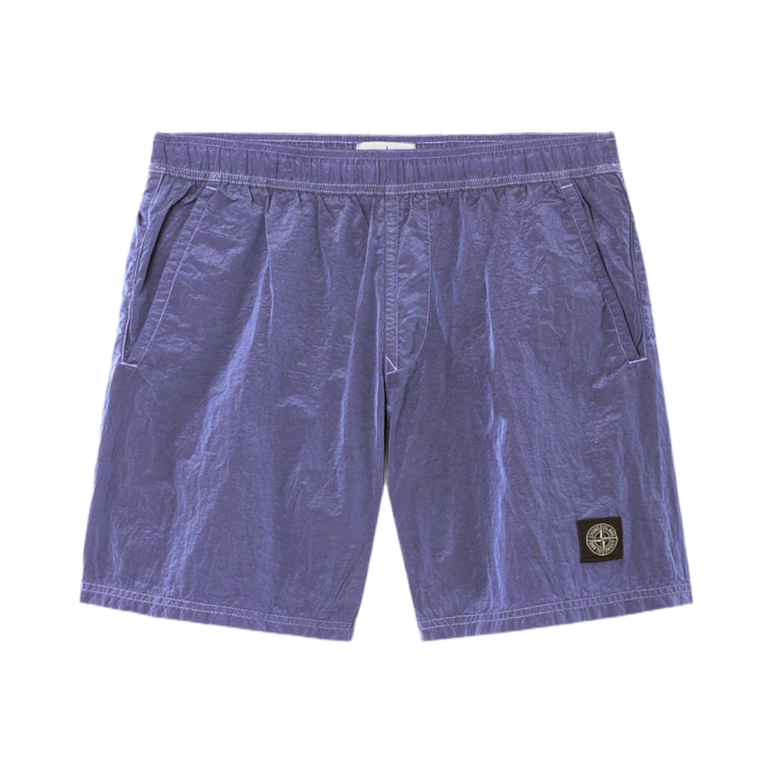 K1S15B1000-09S0043-V0047 Stone Island B100009 Nylon Metal in Econyl Regular Fit Mid-Length Swim Trunks with Pockets Lavender - 25SS