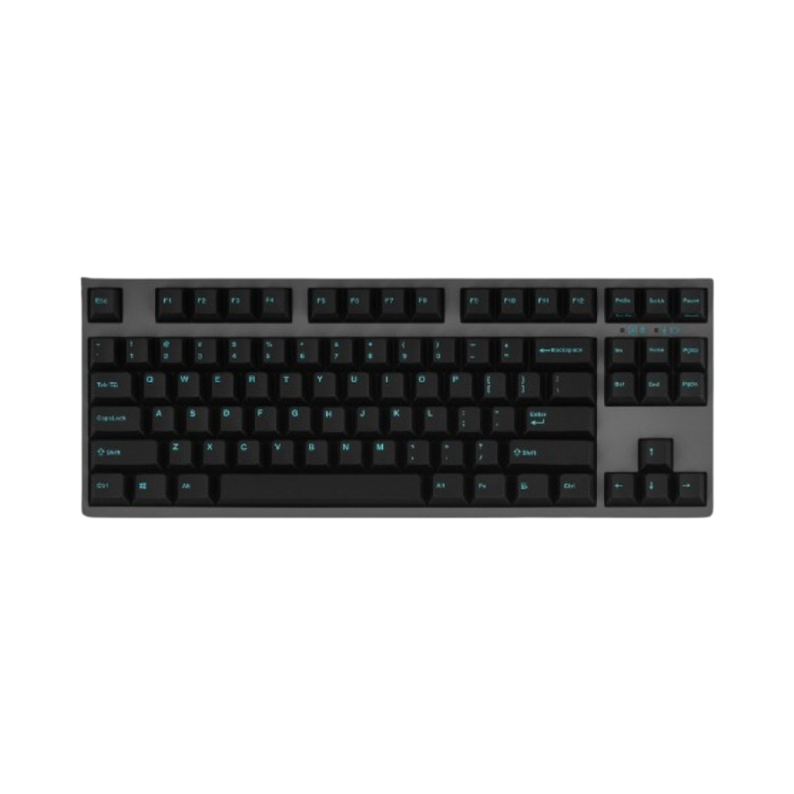 레오폴드 FC750RBT PD 유무선 텐키리스 기계식 키보드 차콜 블루 영문 자판 (국내 정식 발매 제품)(Leopold FC750RBT PD Wired/Wirelss TKL Mechanical Keyboard Charcoal Blue English Layout (Korean Ver.))