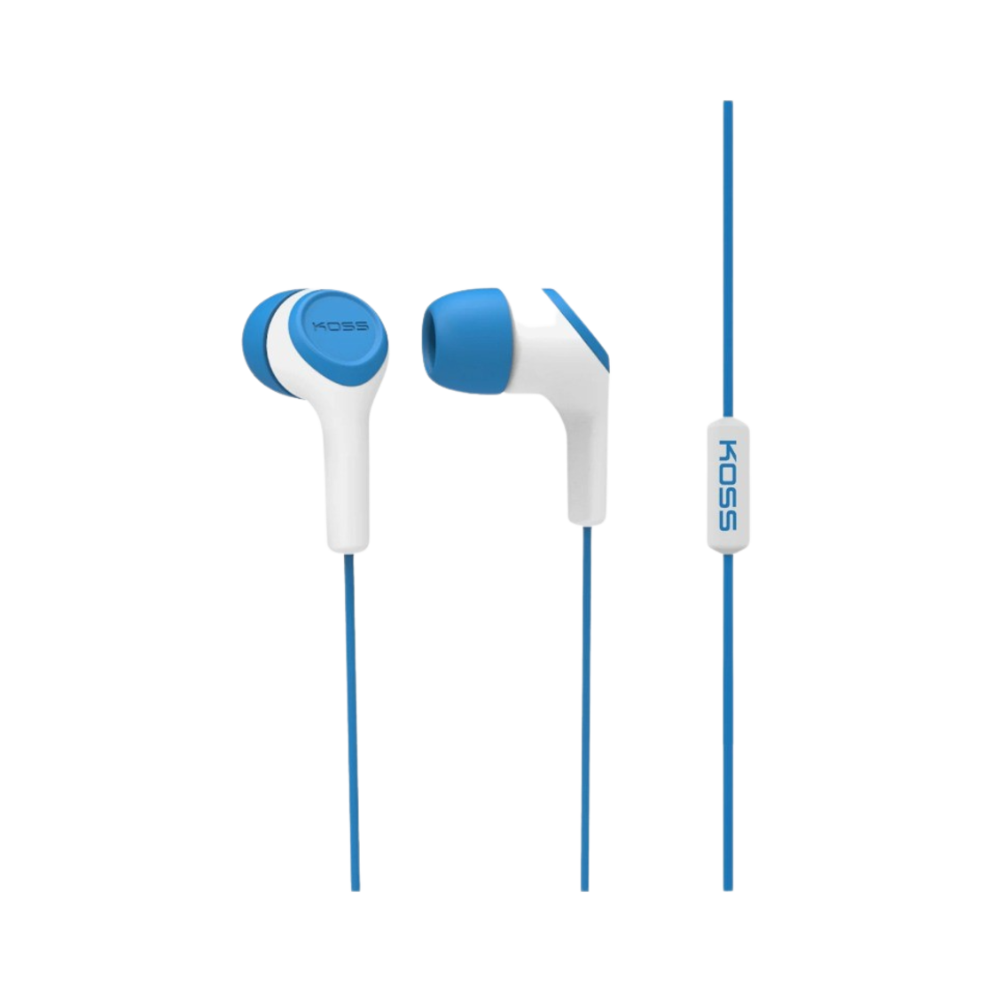 코스 KEB15i 이어폰 라이트 블루(Koss KEB15i Earphones Light Blue)
