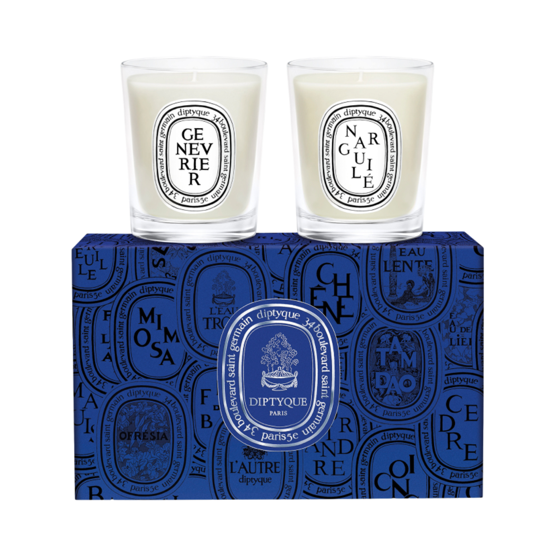 - Diptyque Limited Edition Genevrier Narguile Small Candle Duo Set 70g (Korean Ver.)