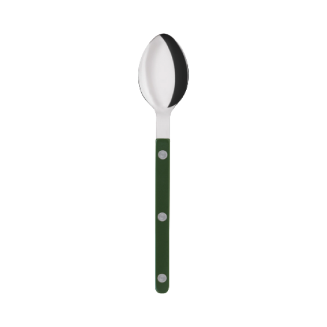 사브르 파리 비스트로 커트러리 샤이니 샐러드 스푼 다크 그린(Sabre Paris Bistrot Cultlery Shiny Salad Spoon Dark Green)