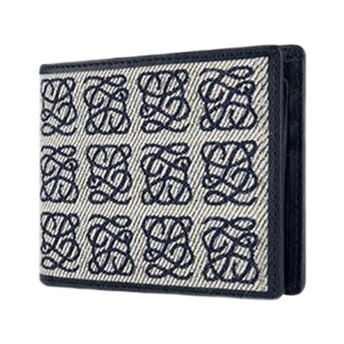 루이까또즈 실롱 바이폴드 하프 지갑 네이비(Louis Quatorze Sillon Bi-Fold Half Wallet Navy) - 2