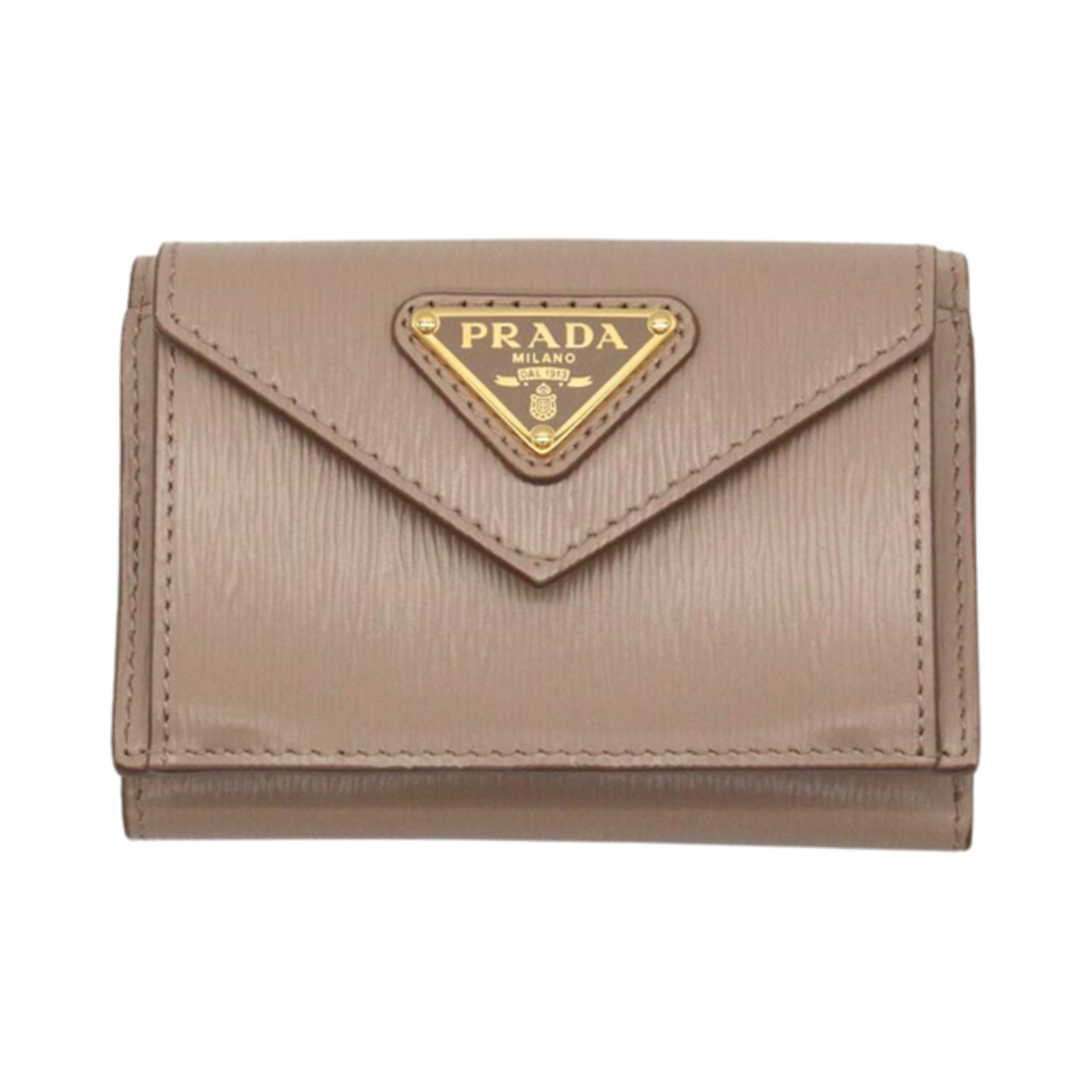 1MH021-2DDU-F0236 Prada Vitello Move Triangle Logo Wallet Powder Pink