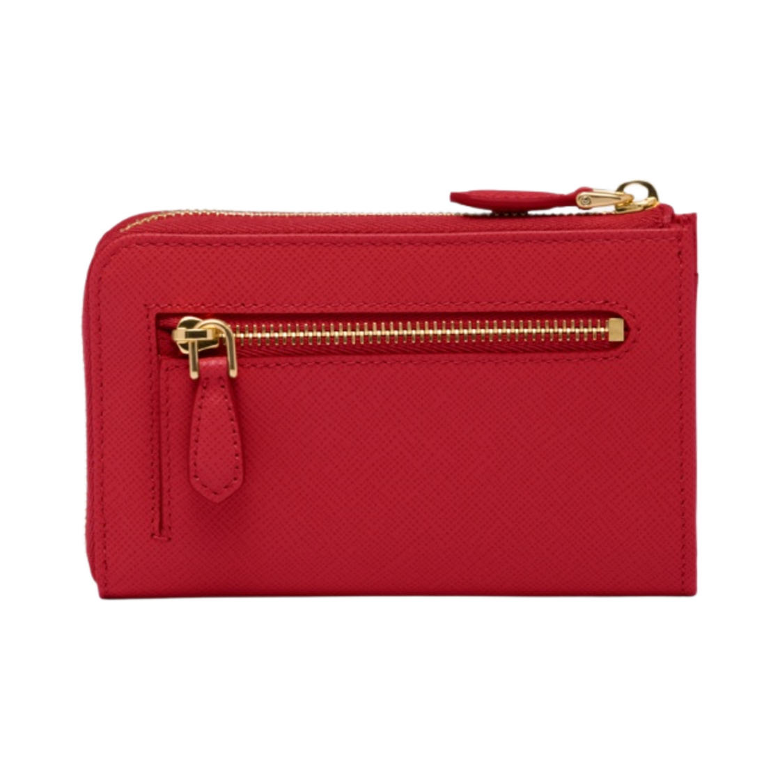 프라다 사피아노 메탈 로고 키체인 파이어리 레드(Prada Saffiano Metal Logo Keychain Fiery Red) - 3