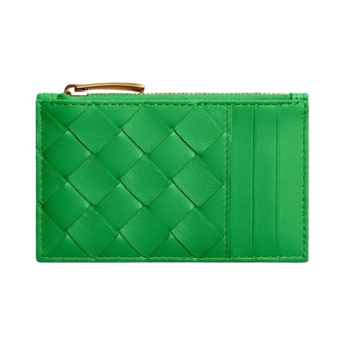 보테가 베네타 지퍼 카드 케이스 패러킷(Bottega Veneta Zipped Card Case Parakeet) - 1