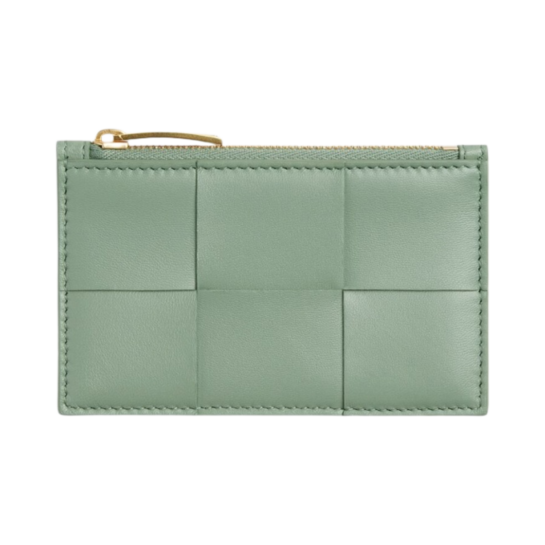 보테가 베네타 지퍼 카드 케이스 뉴 소지(Bottega Veneta Zipped Card Case New Sauge) - 1