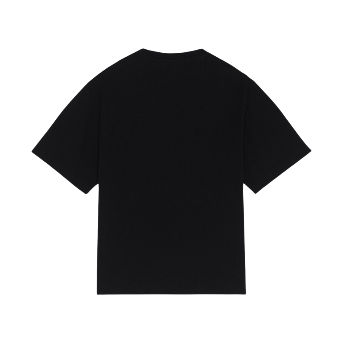 (W) 메종 키츠네 드레스드 폭스 프린트 이지 티셔츠 블랙((W) Maison Kitsune Dressed Fox Print Easy T-Shirt Black) - 2
