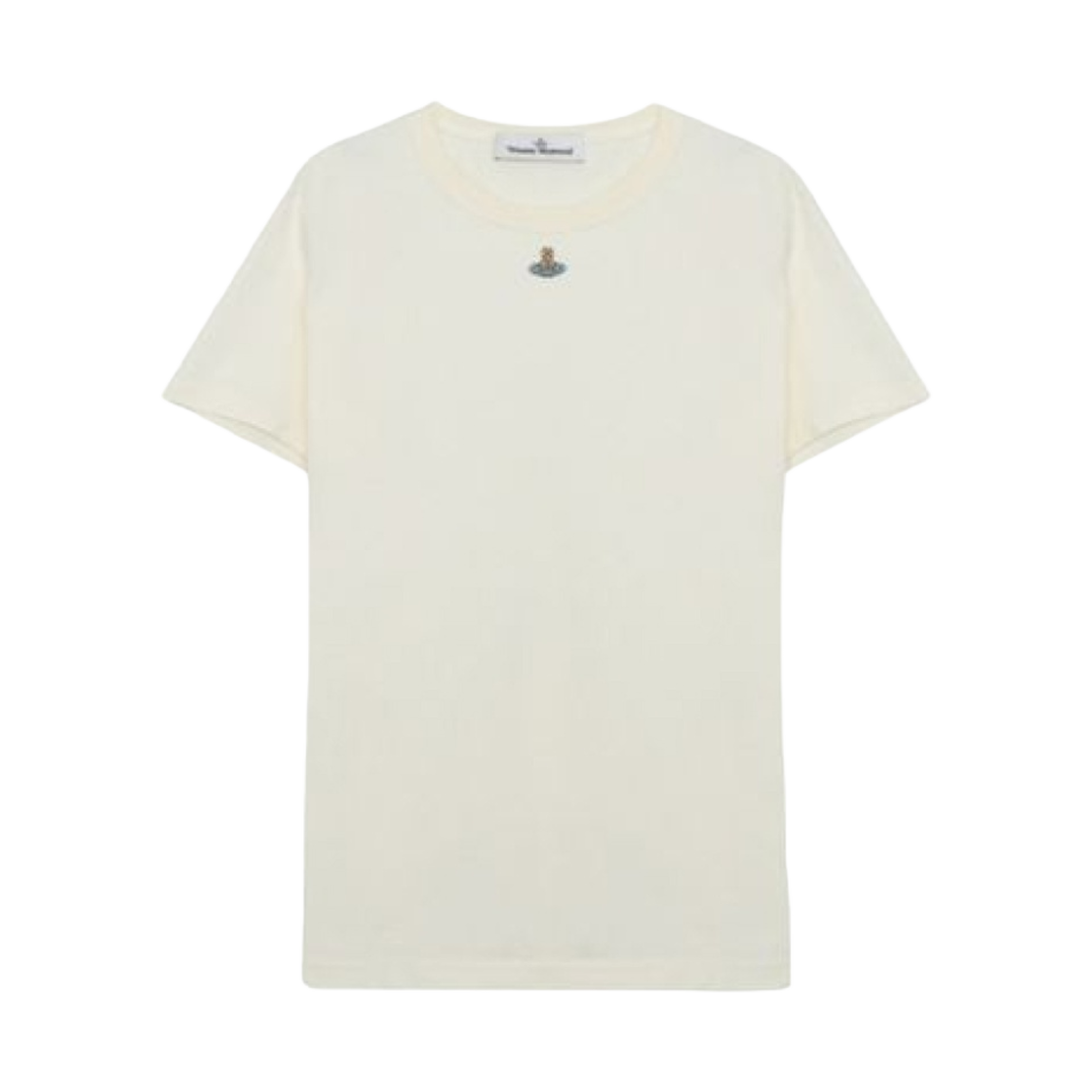 (W) 비비안 웨스트우드 오브 페루 티셔츠 버터 - 23SS((W) Vivienne Westwood Orb Peru T-Shirt Butter - 23SS) - 1