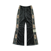 Kapital Smooth Jersey Kochi & Zephyr Sideline Track Pants Black