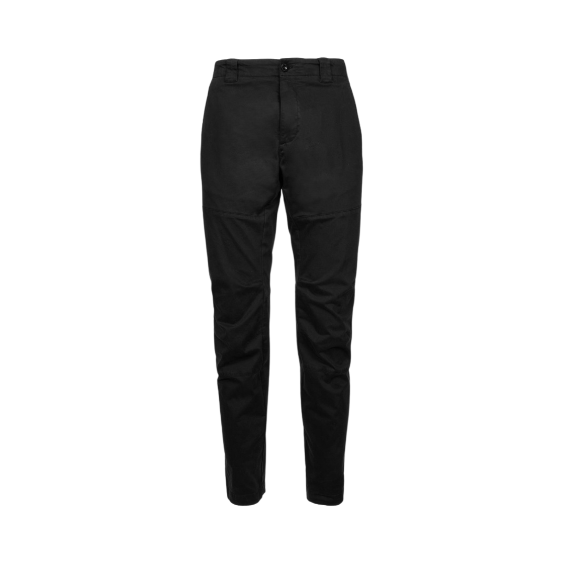 C.P. 컴퍼니 스트레치 사틴 스트레이트 팬츠 블랙 - 22FW(C.P. Company Stretch Sateen Straight Pants Black - 22FW) - 1