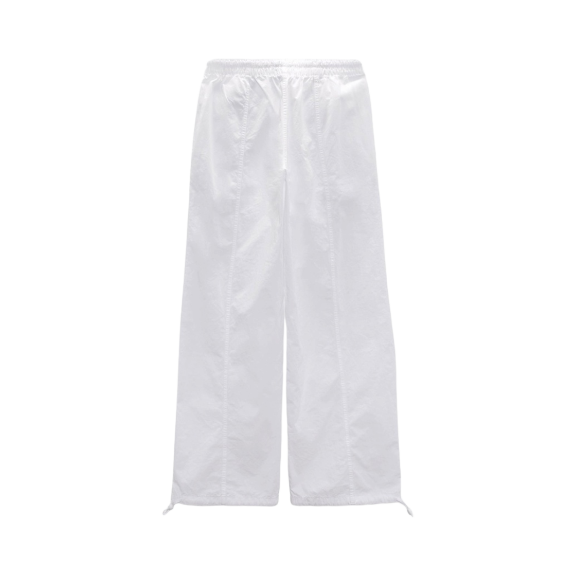 (W) 자라 파라슈트 팬츠 화이트((W) Zara Parachute Pants White) - 2
