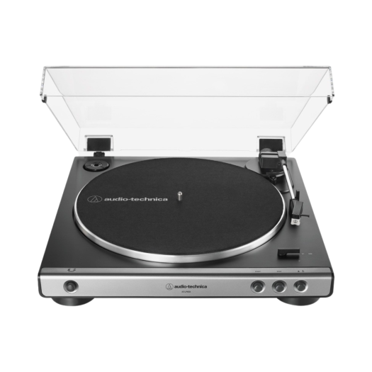 오디오테크니카 AT-LP60X 자동 벨트 드라이브 턴테이블 건메탈 (국내 정식 발매 제품)