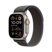 Apple Watch Ultra 2 49mm Titanium Case with Trail Loop S/M Blue Black (Korean Ver.)
