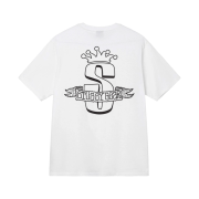 Stussy Gear Banner T-Shirt White