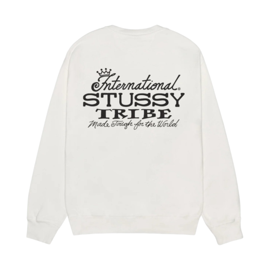 ★関税込★STUSSY★SPORT RELAXED OVERSIZED CREW★IVORY STÜSSY SPORT RELAXED OVERSIZED CREW | Parallel