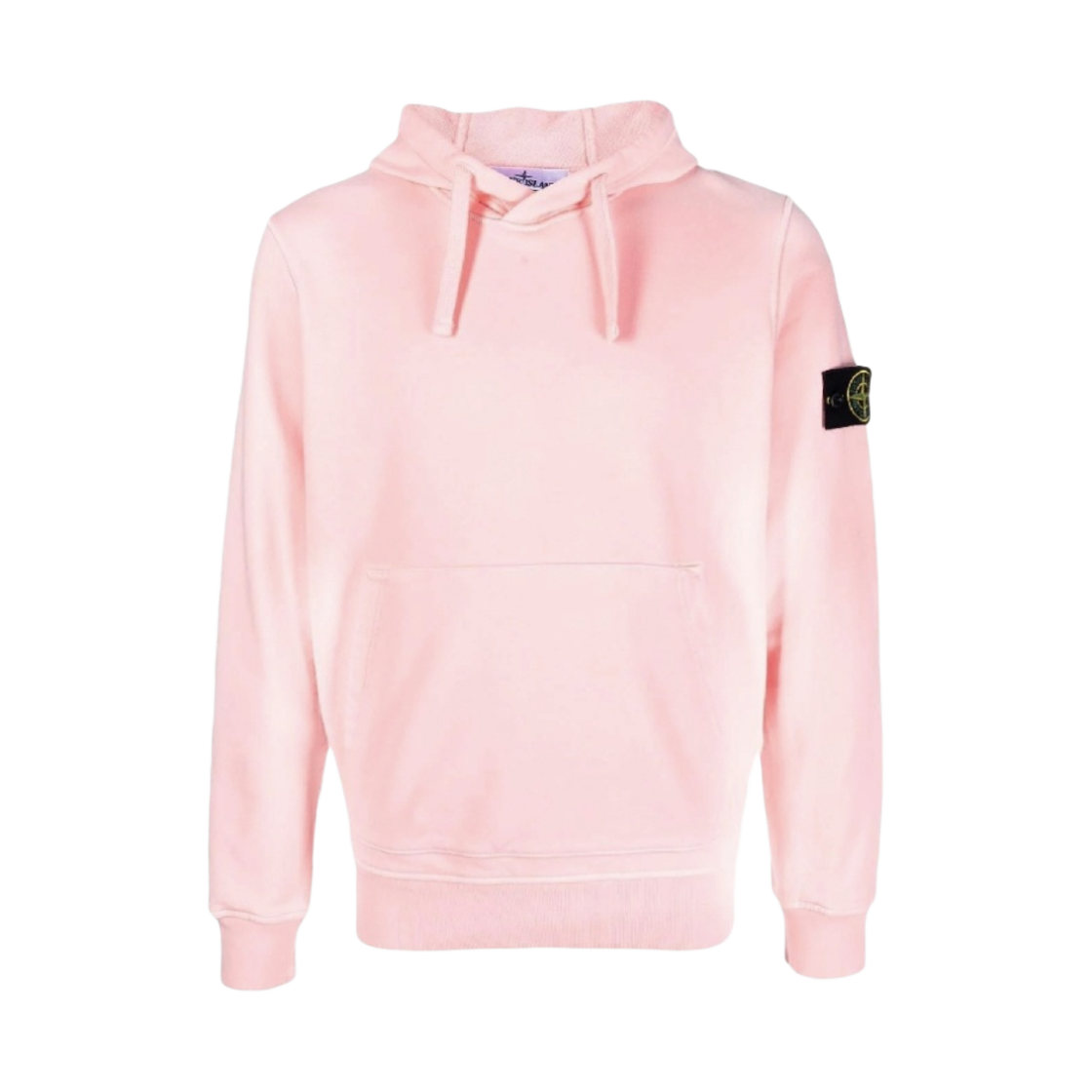 101564151-V0080 Stone Island 64151 Cotton Fleece Hooded Sweatshirt Pink - 23SS