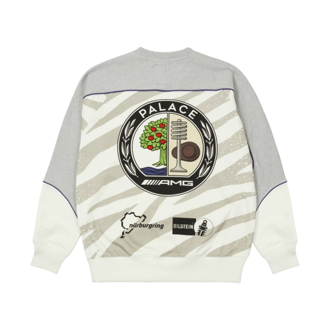 팔라스 x AMG 테크니컬 크루넥 화이트 - 21SS(Palace x AMG Technical Crew White - 21SS) - 2