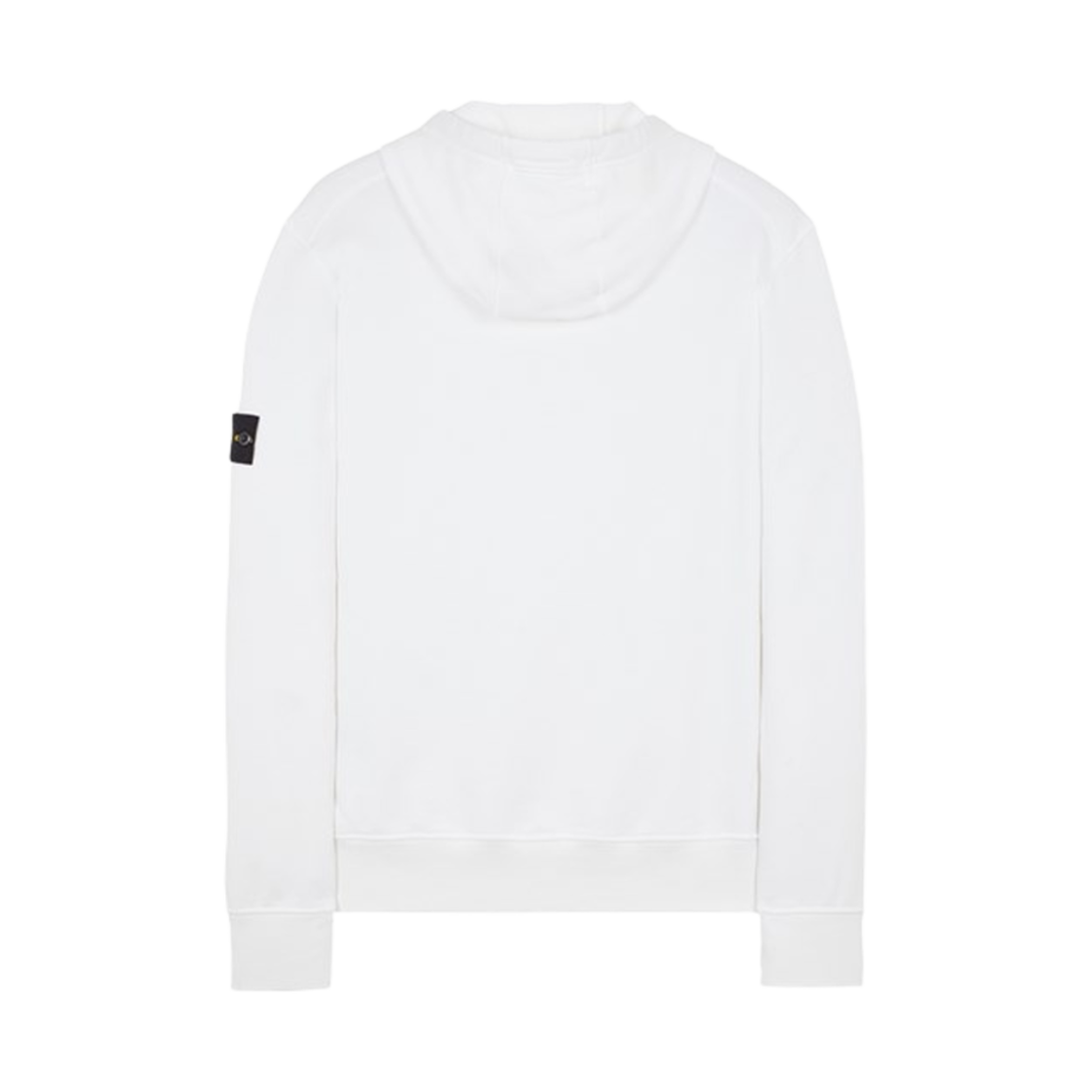 스톤 아일랜드 64151 코튼 플리스 가먼트 다이드 후드 스웨트셔츠 화이트 - 23FW(Stone Island 64151 Cotton Fleece Garment Dyed Hooded Sweatshirt White - 23FW) - 2