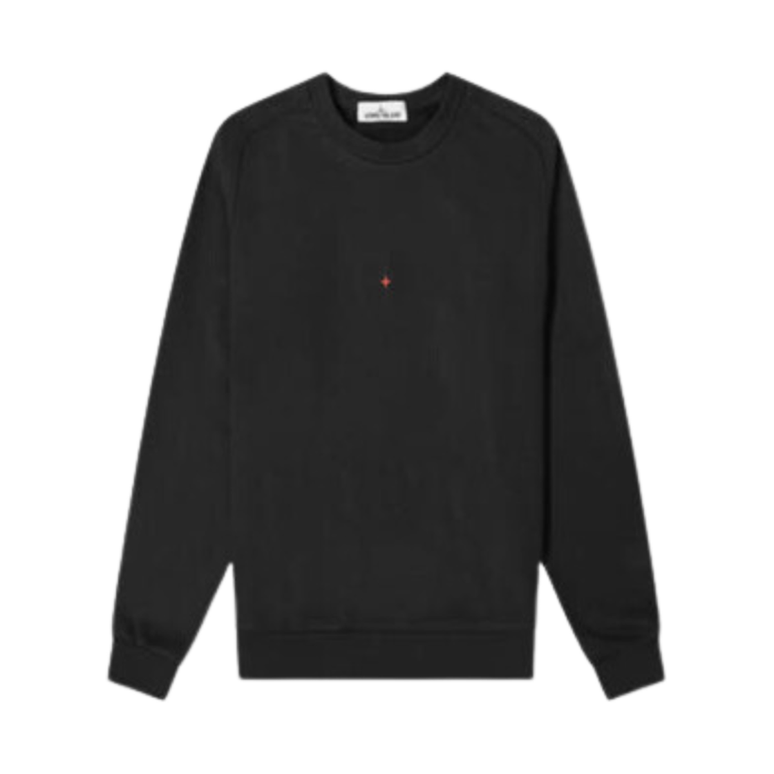 7415657X2-V0029 Stone Island 657X2 Marina Logo Sweatshirt Black - 21SS