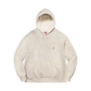 Supreme Overdyed S Logo Hooded Sweatshirt Natural - 23SS