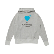 Human Made x Blue Bottle Coffee Hooded Sweatshirt Grey