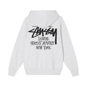 Stussy Stock DSM New York Hoodie Ash Heather 2022
