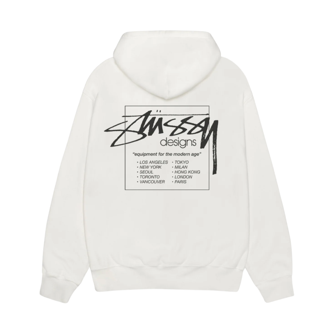 스투시 모던 에이지 후드 피그먼트 다이드 내츄럴(Stussy Modern Age Hoodie Pigment Dyed Natural) - 2