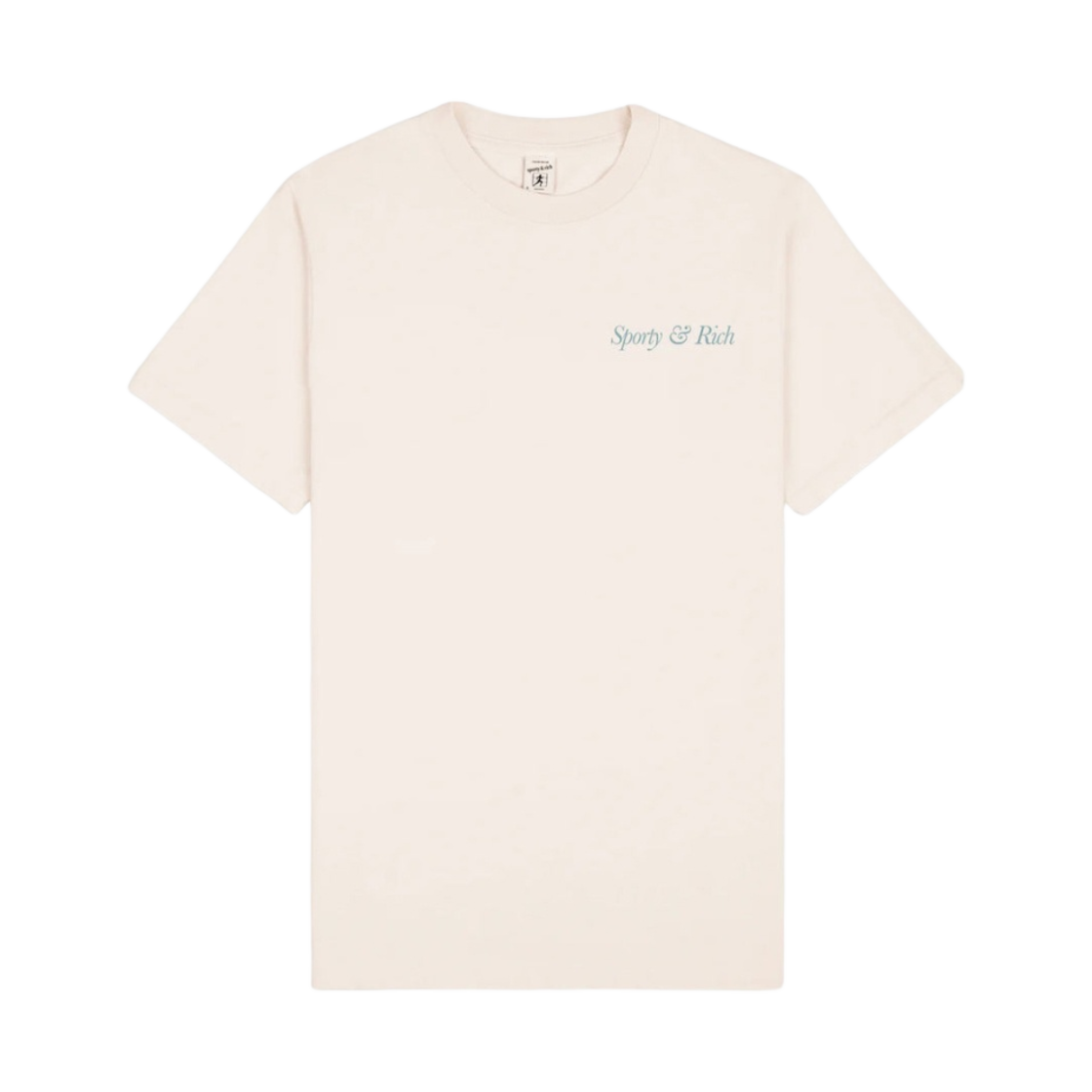 TS834CR Sporty & Rich HWCNY T-Shirt Cream Paradise