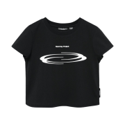 Opening Project Woman Cropped Symbol T-Shirts Black