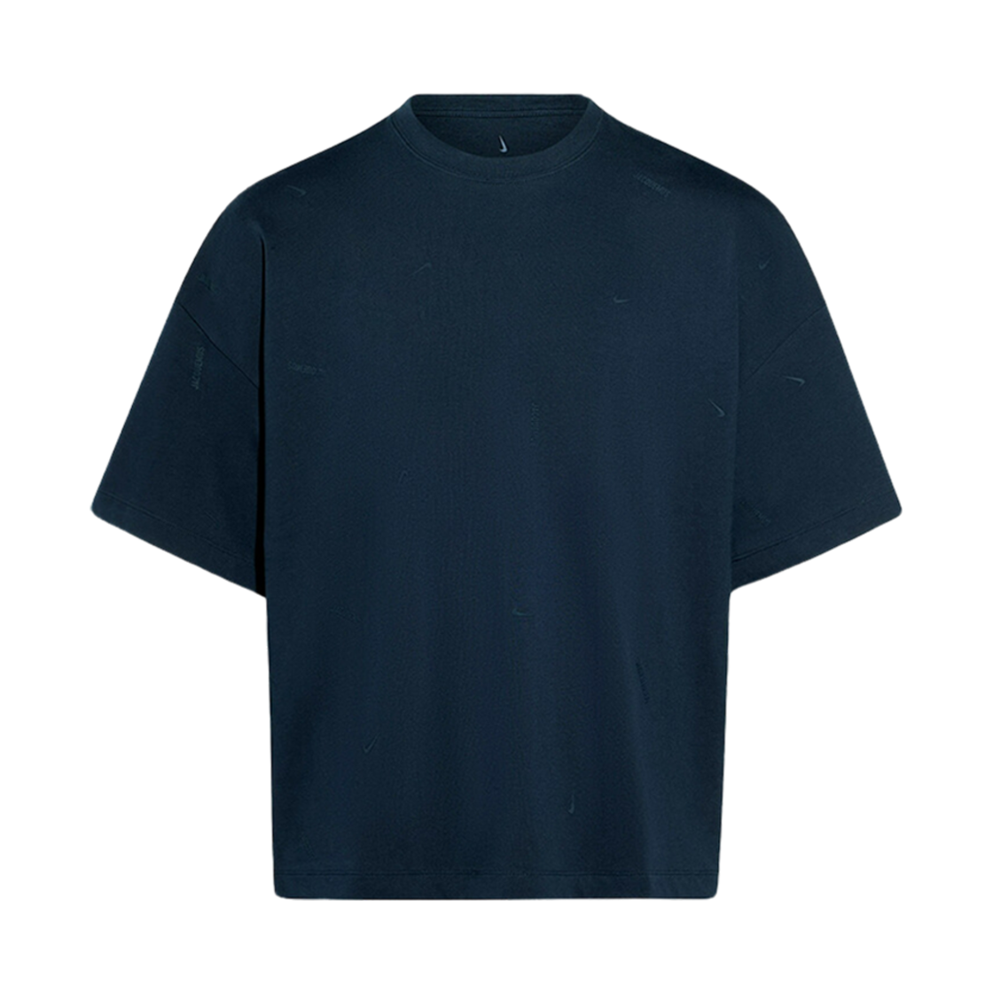 나이키 x 자크뮈스 숏슬리브 티셔츠 옵시디언 - 아시아(Nike x Jacquemus Short Sleeve T-Shirt Dark Obsidian - Asia)