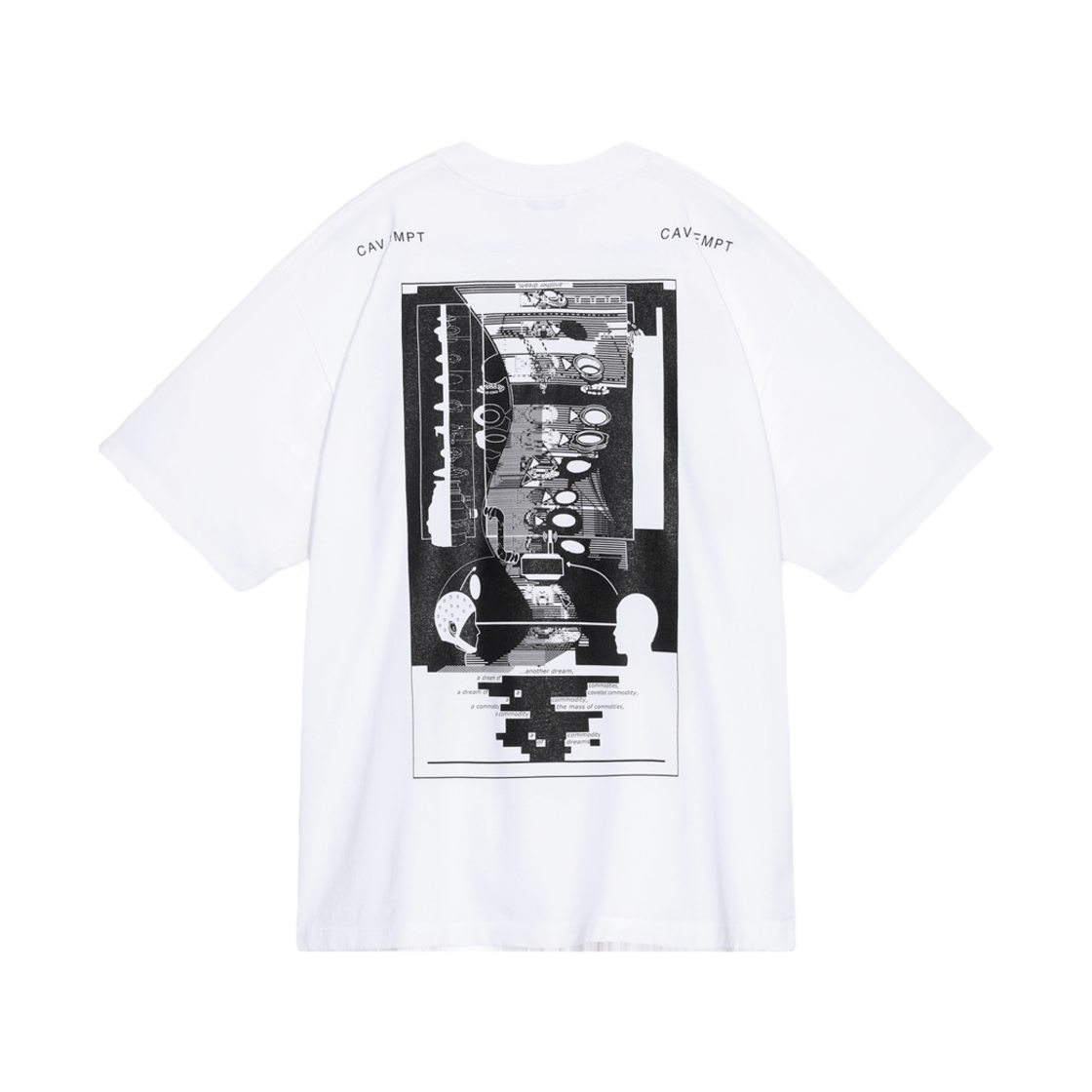 카브엠트 MD 어나더 드림 티셔츠 화이트 - 24FW(Cav Empt MD Another Dream T-Shirt White - 24FW) - 2