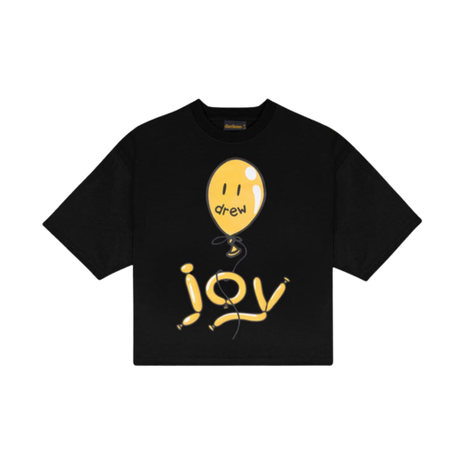 - Drew House Joy Boxy S/S T-Shirt Black
