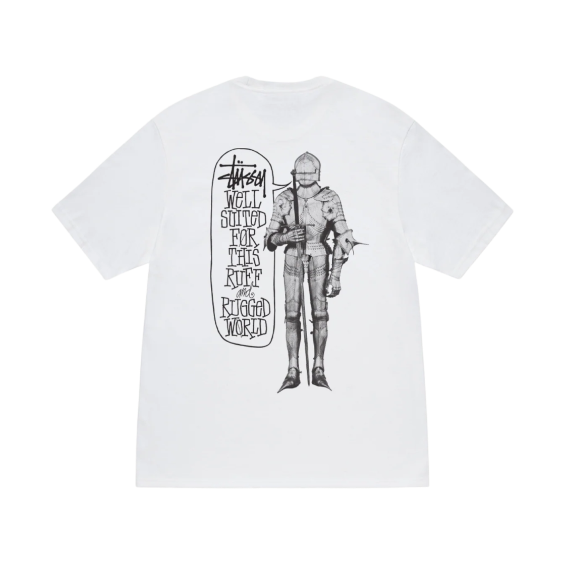 1905081 Stussy Well Suited T-shirt White