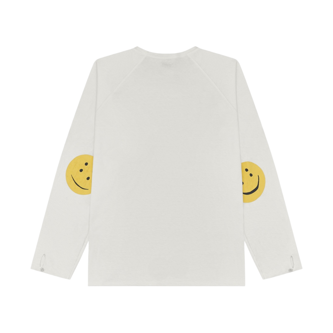 캐피탈 거즈 셰프 롱슬리브 티셔츠 레인보위 패치 화이트