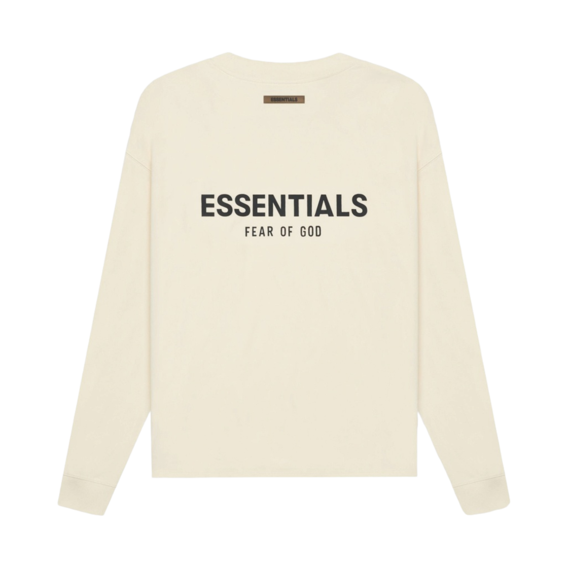 에센셜 롱슬리브 티셔츠 크림 - 21SS