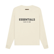 Essentials Long Sleeve T-Shirt Cream - 21SS