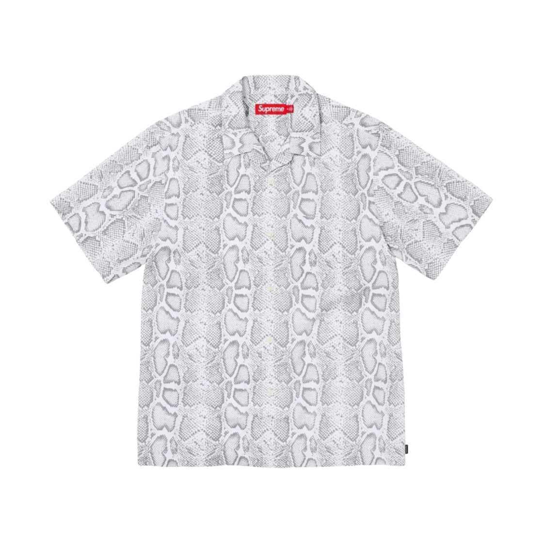슈프림 스네이크 숏슬리브 셔츠 화이트 - 24SS