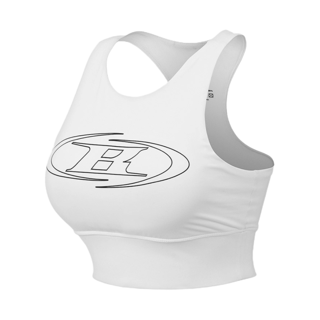 BF2WXT192WH BORN TO WIN Stroke B Tank Top White - 대표 이미지 #1
