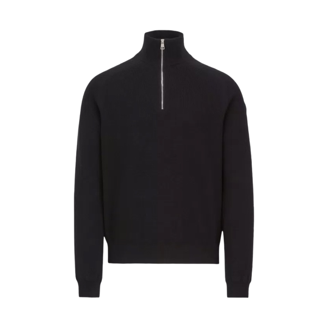 J1-091-9F00001-M1611-778 Moncler Cotton Cashmere Sweater Night Blue - 24SS