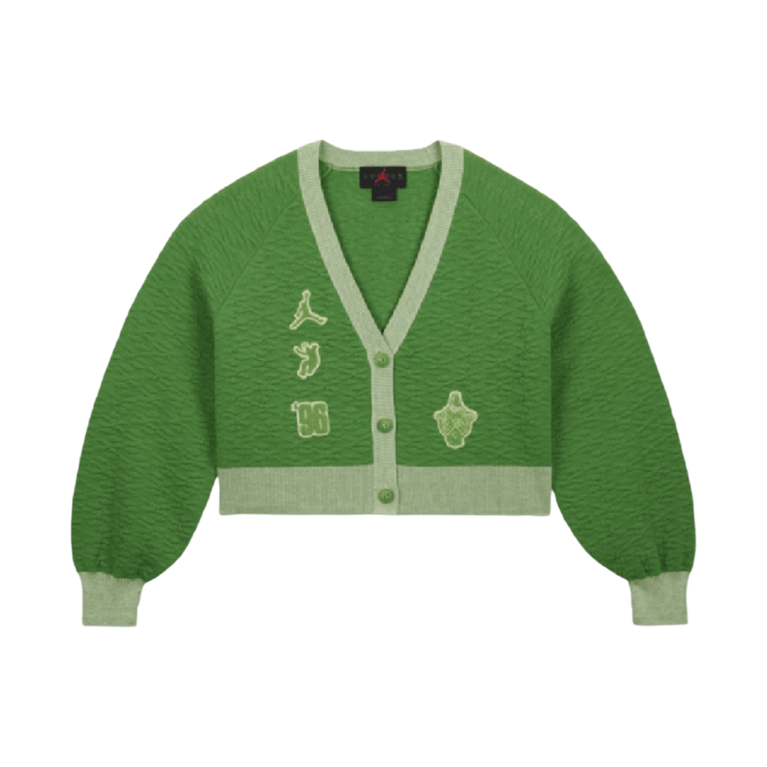 (W) 조던 x 베피스 뷰티 서플라이 x 유니온 가디건 클로로필 - US/EU((W) Jordan x Bephies Beauty Supply x Union Cardigan Chlorophyll - US/EU) - 1