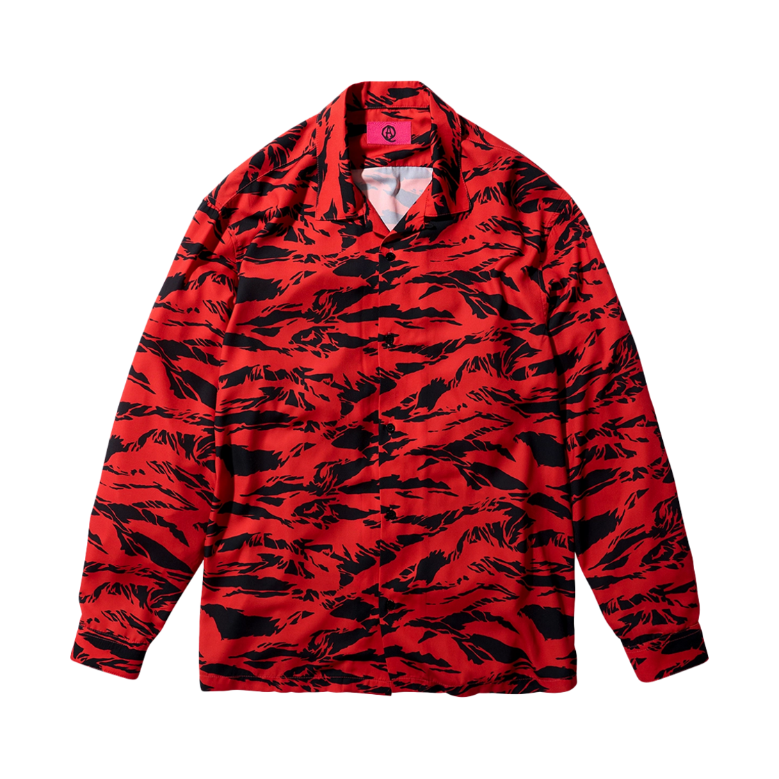 에이큐 마운티너스 터레인 레이온 셔츠 레드(Aq Mountainous Terrain Rayon Shirt Red)