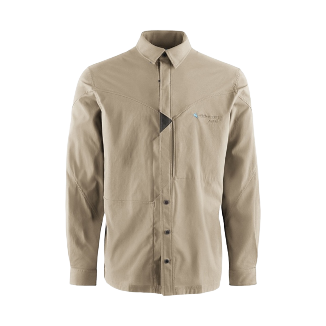 10171-587 Klattermusen Garm Levitend Long Sleeve Shirt Silver Green